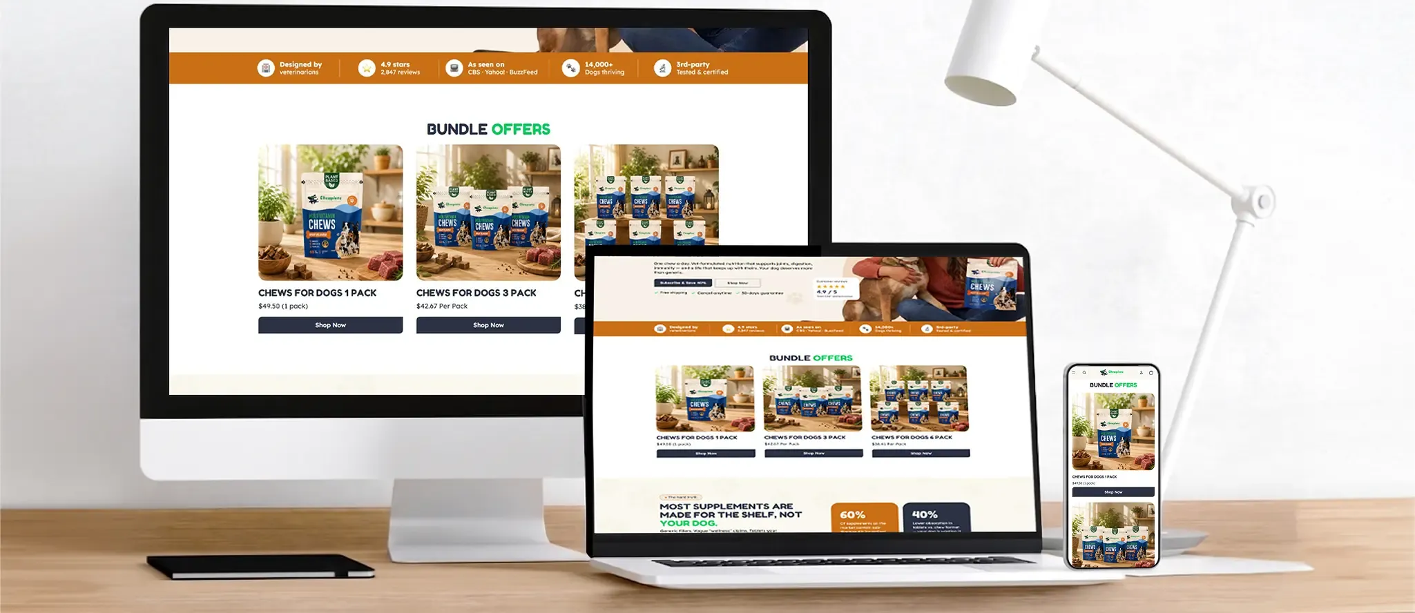 chewpions website redesign image 3 by TAIBA Creations